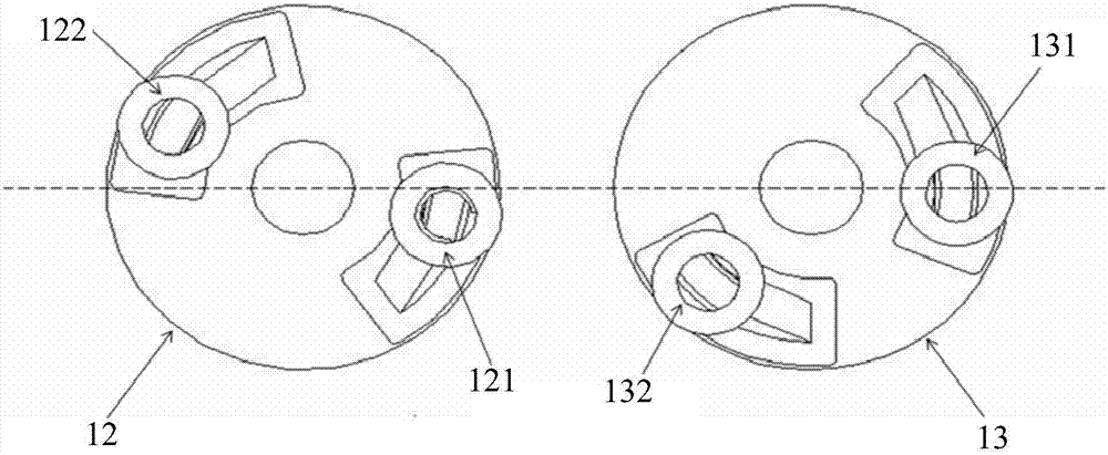 High-efficiency and low-pollution core engine