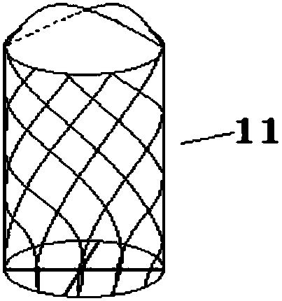 Novel ascites hepatic-vein bypass anti-thrombus stent device with controllable one-way valve