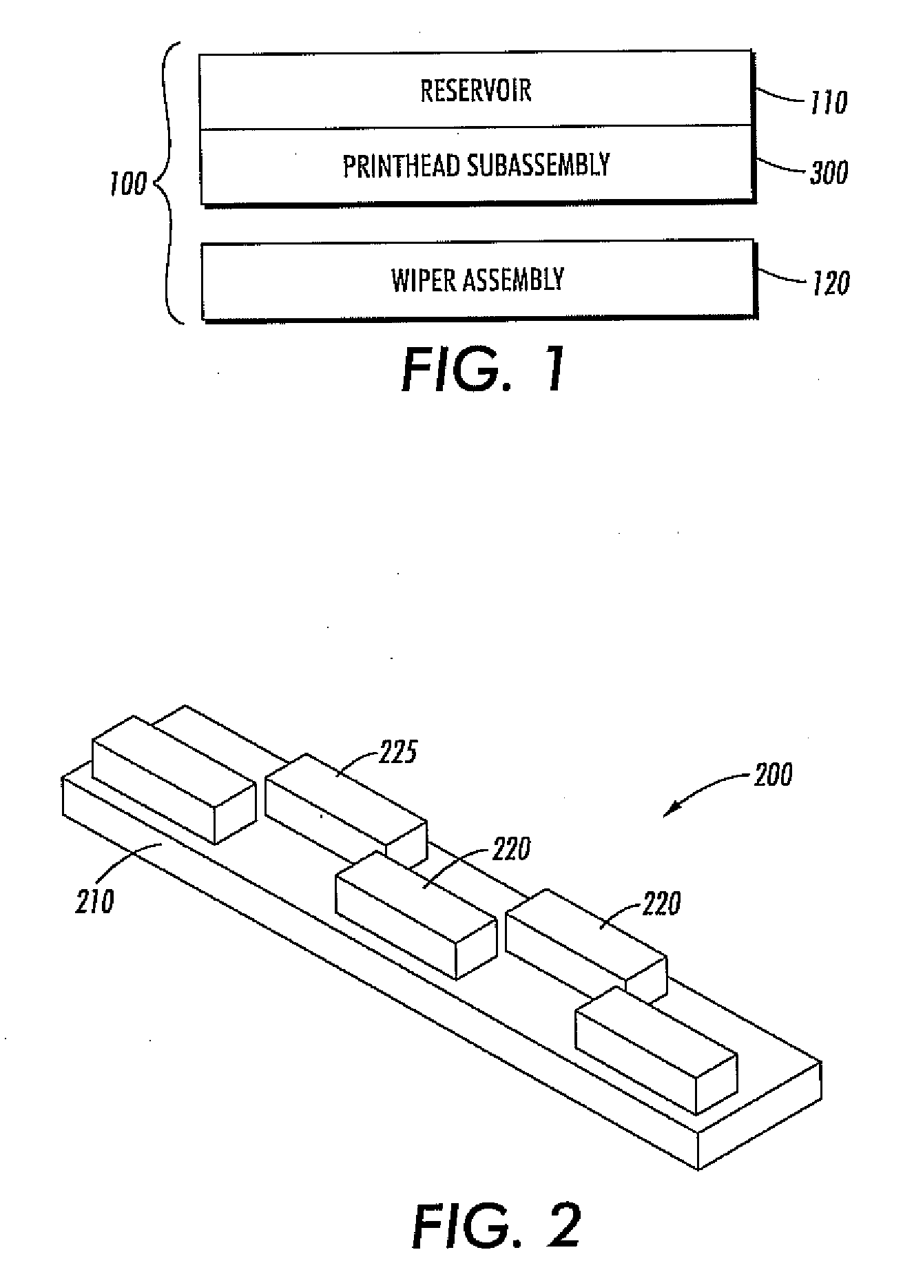 Maintainable Coplanar Front Face for Silicon Die Array Printhead