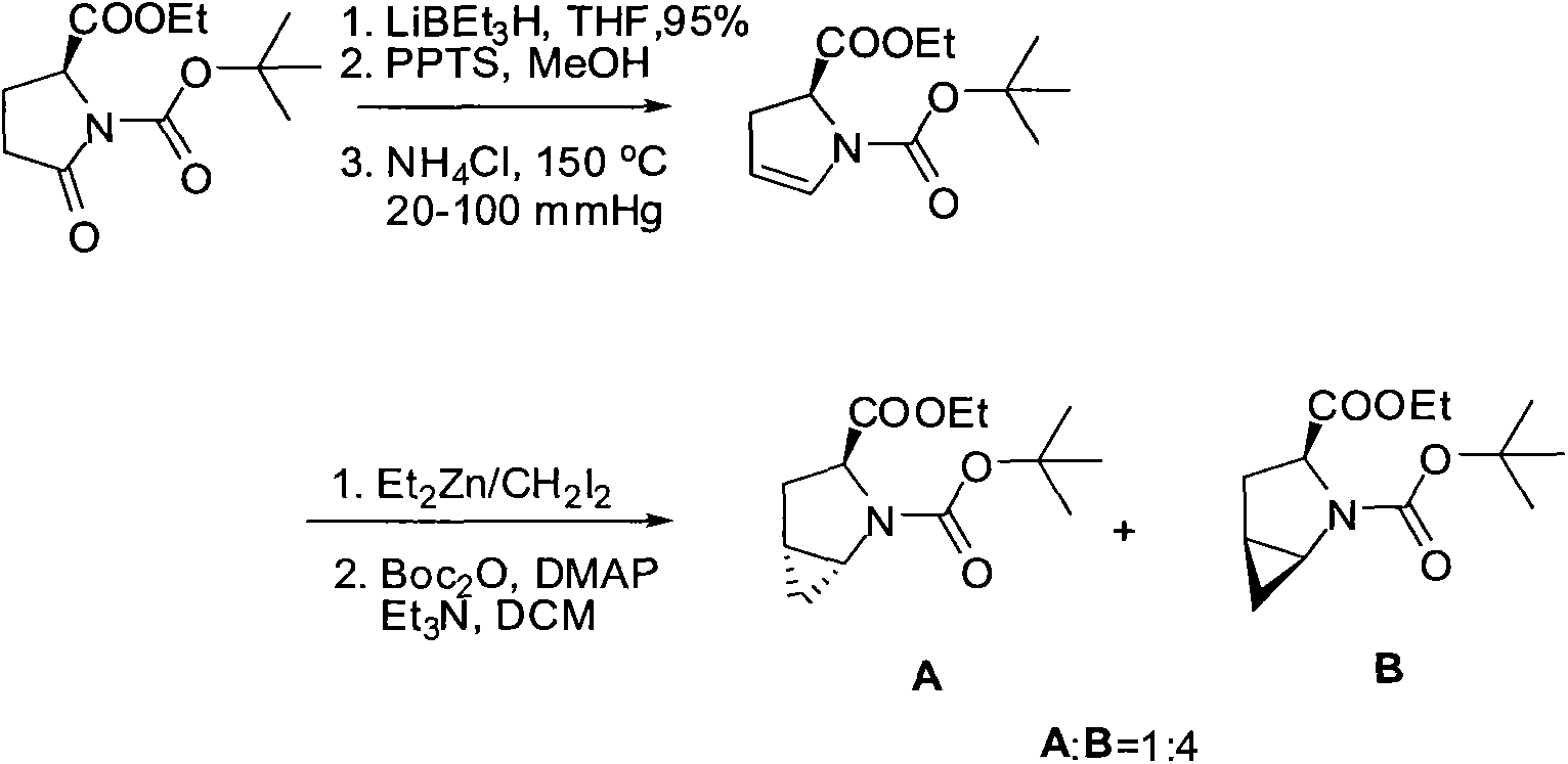 R-diphenyl prolinol chiral organic small molecule compound with cyclopropane structure and synthesis method of R-diphenyl prolinol chiral organic small molecule compound