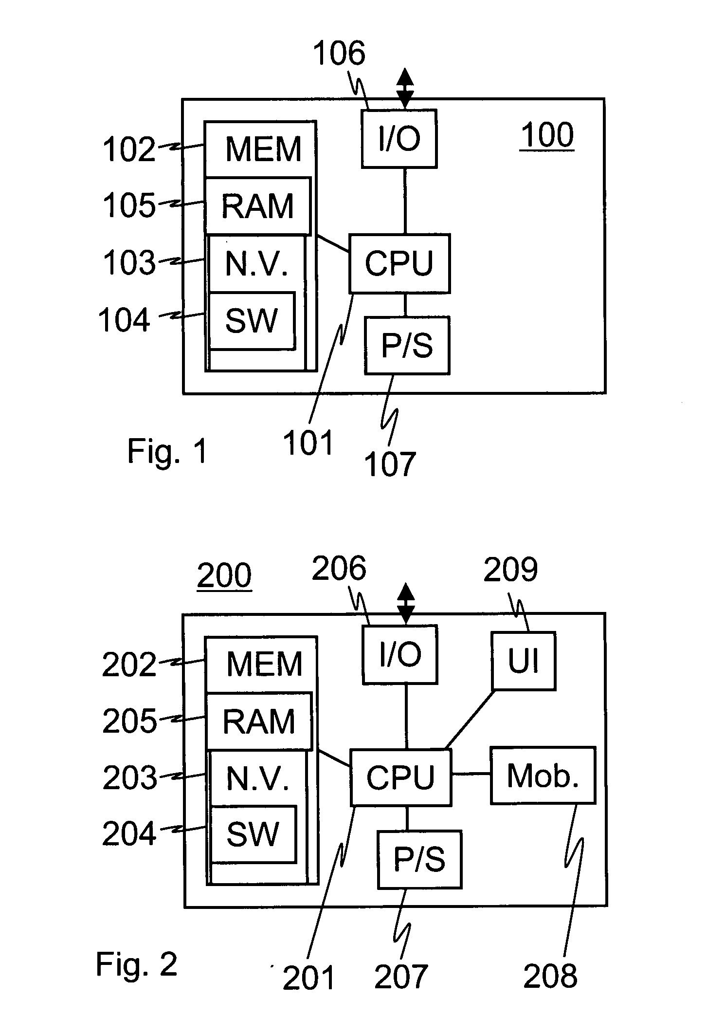 Content storing device query