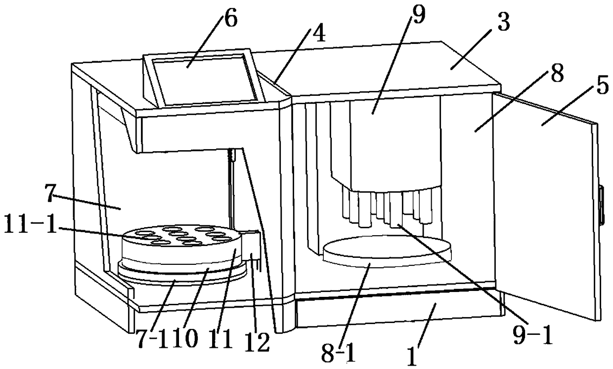 Sample digestion and heavy metal detection integrated device