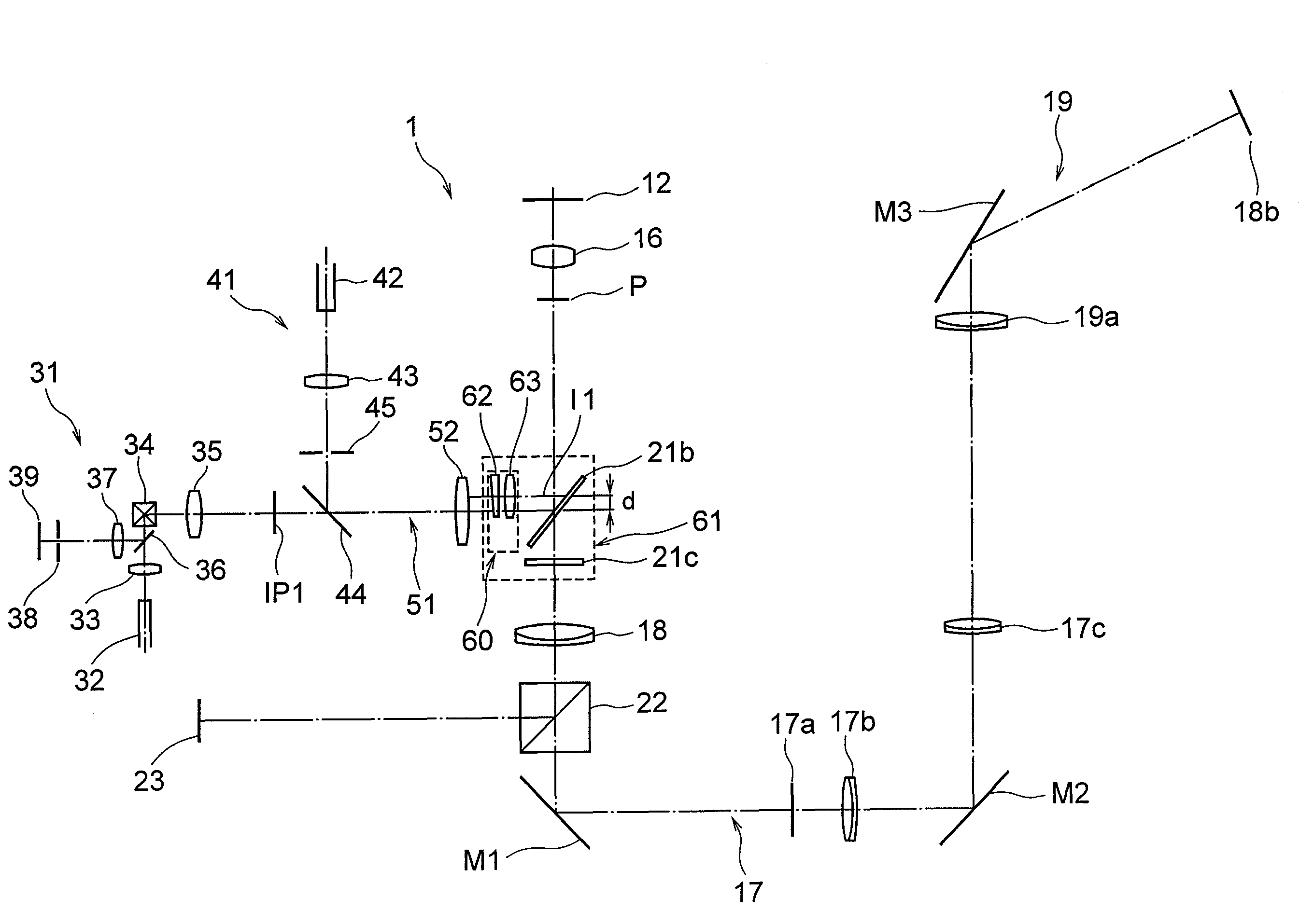 Microscope apparatus with fluorescence cube for total-internal-reflection fluorescence microscopy