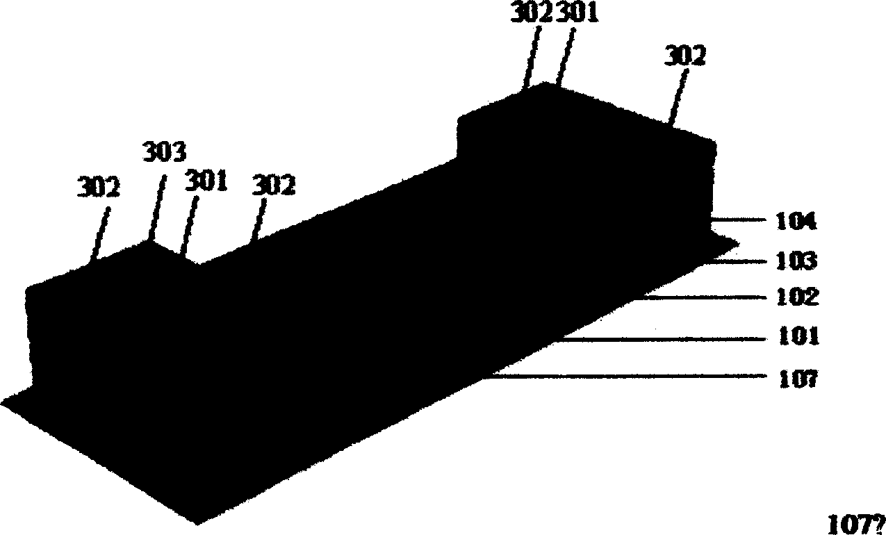 Measuring structure and method for micro-electronic mechanical system multi-layer membrane stress and yang's modulus