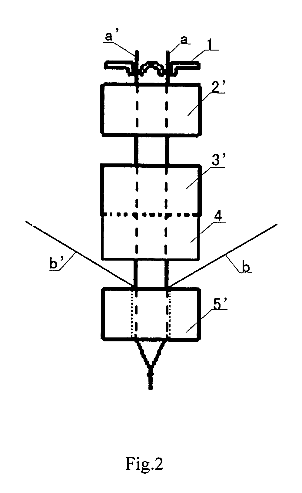 Embedded type system positioning spinning method