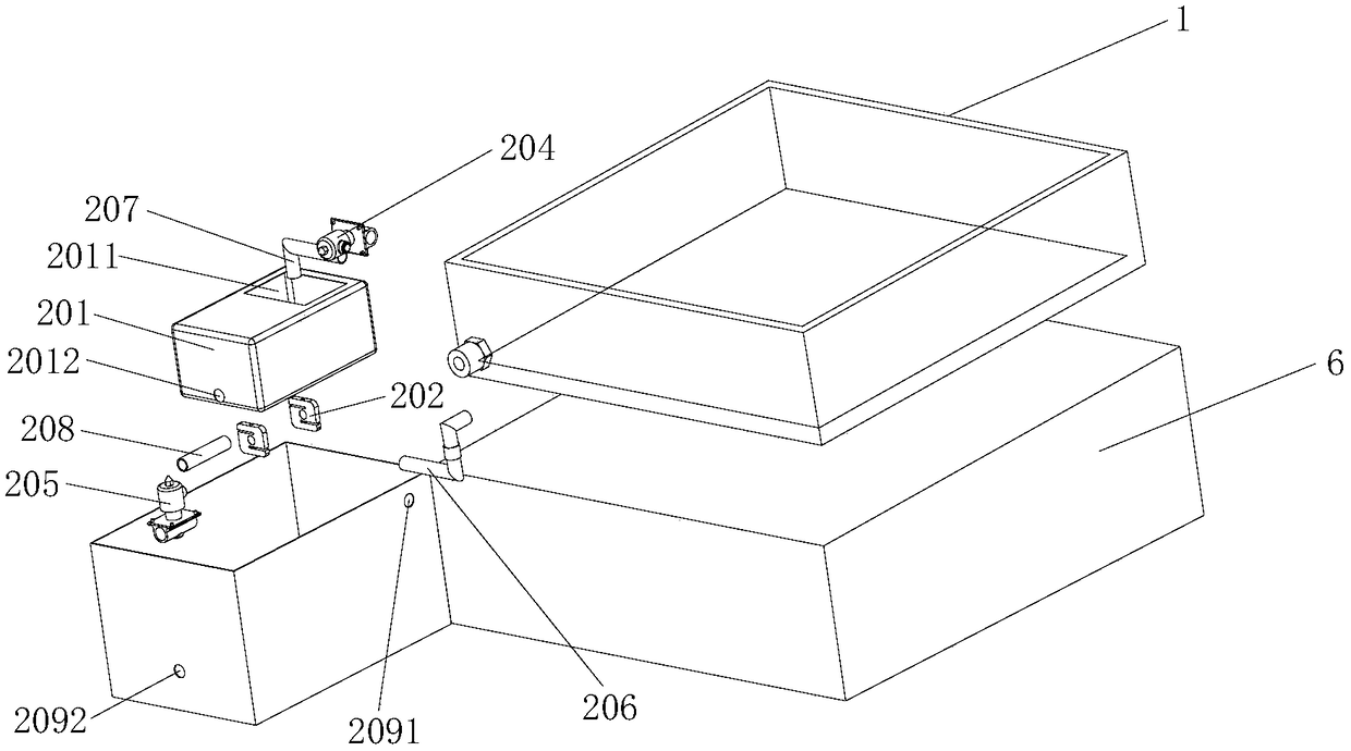 Roof greening rainwater detention storage monitoring system and monitoring method