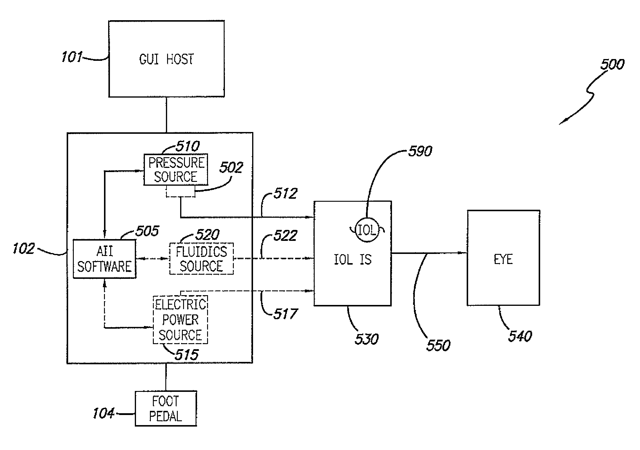 Insertion mode phacoemulsification employing powered IOL delivery