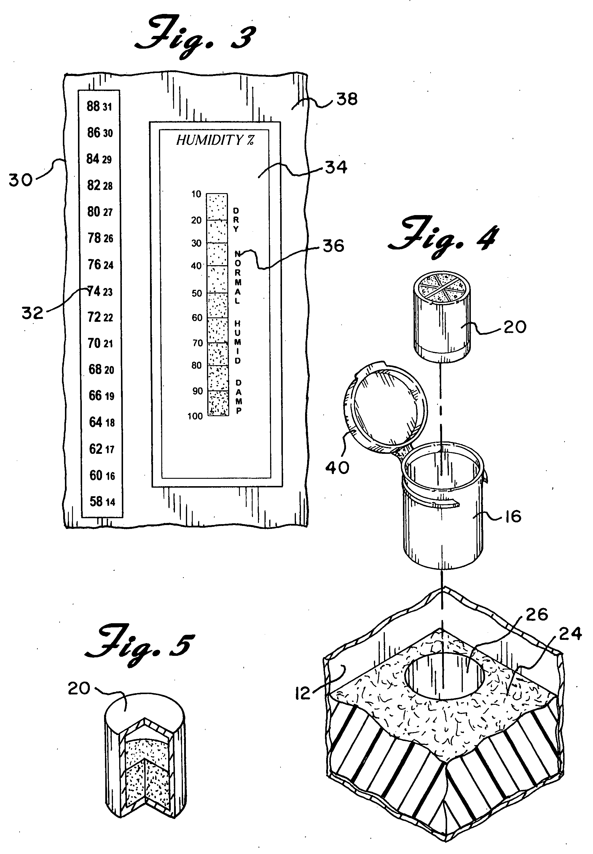 Radon test kit