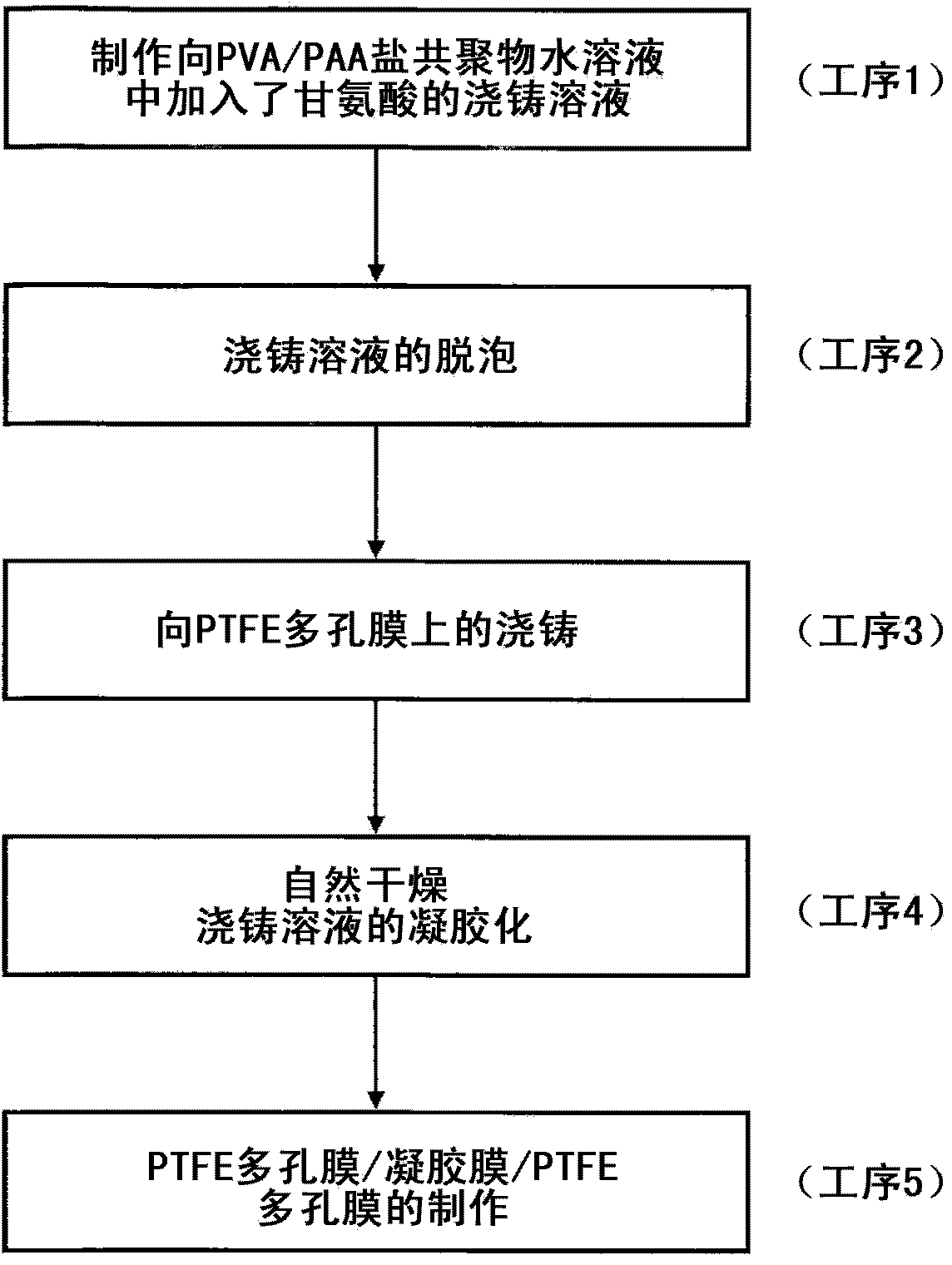 Co2-facilitated transport membrane, and method for manufacturing same