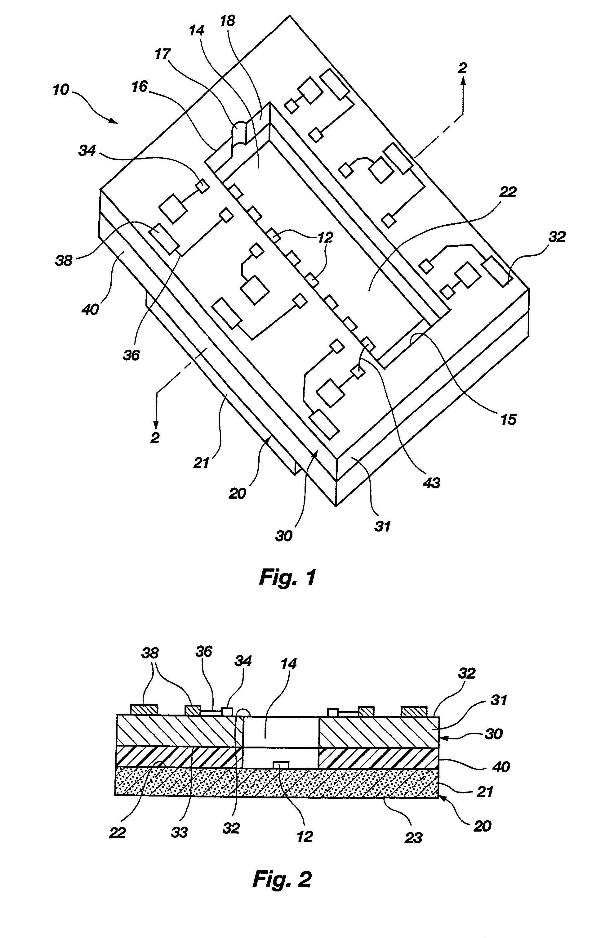 Interposer, packages including the interposer, and methods