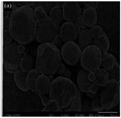 Cross-linked starch microsphere preparation method