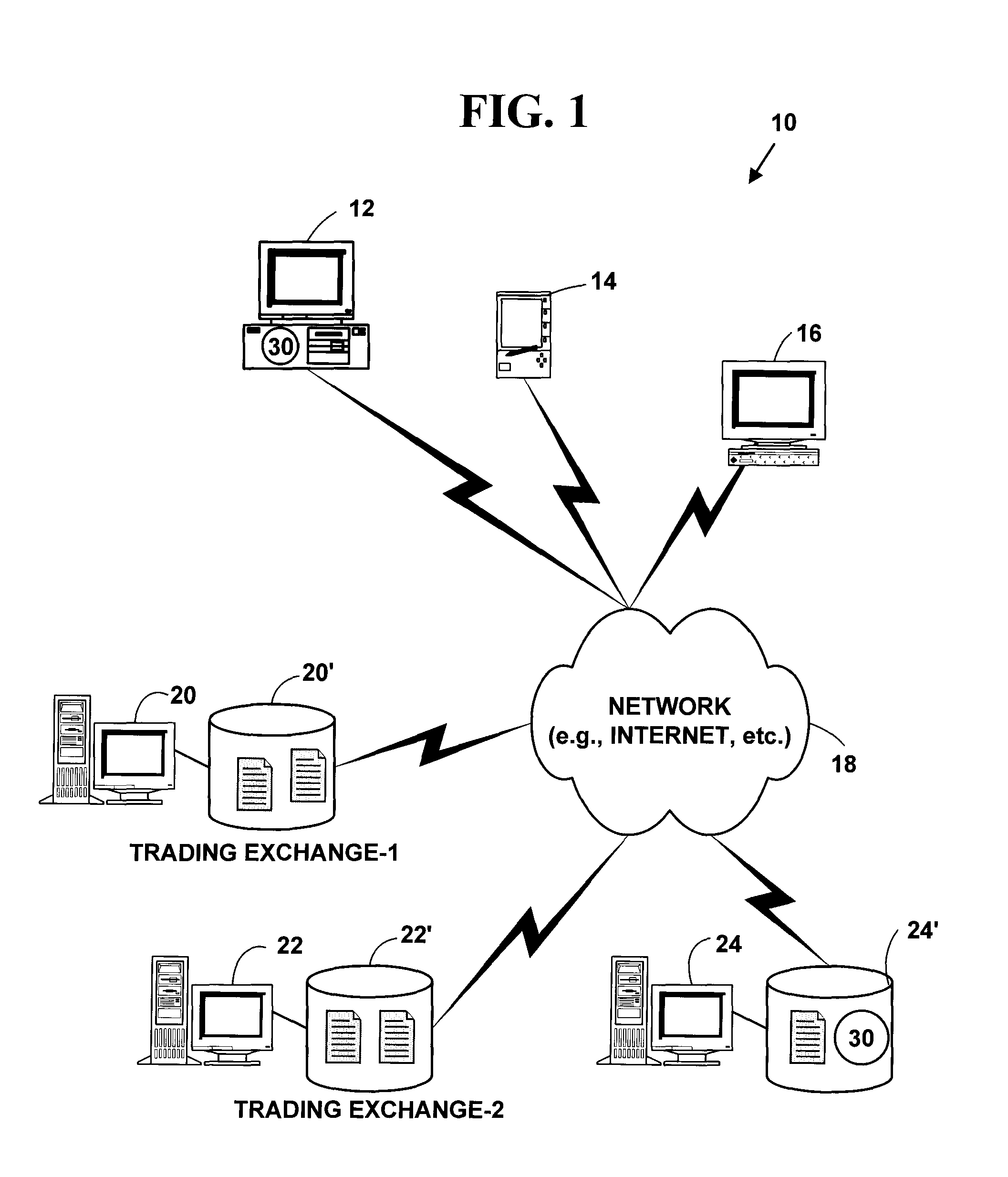 Method and system for automatically inputting, monitoring and trading spreads