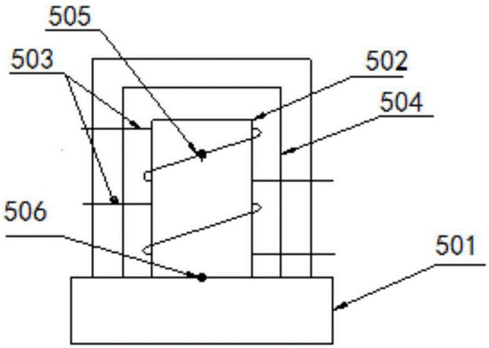 Volatile organic compound sample gas trapping system and method