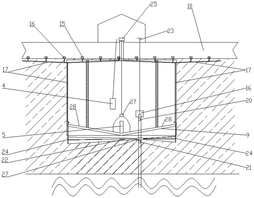 System for collecting and storing rainwater and supplementing underground water and irrigating field