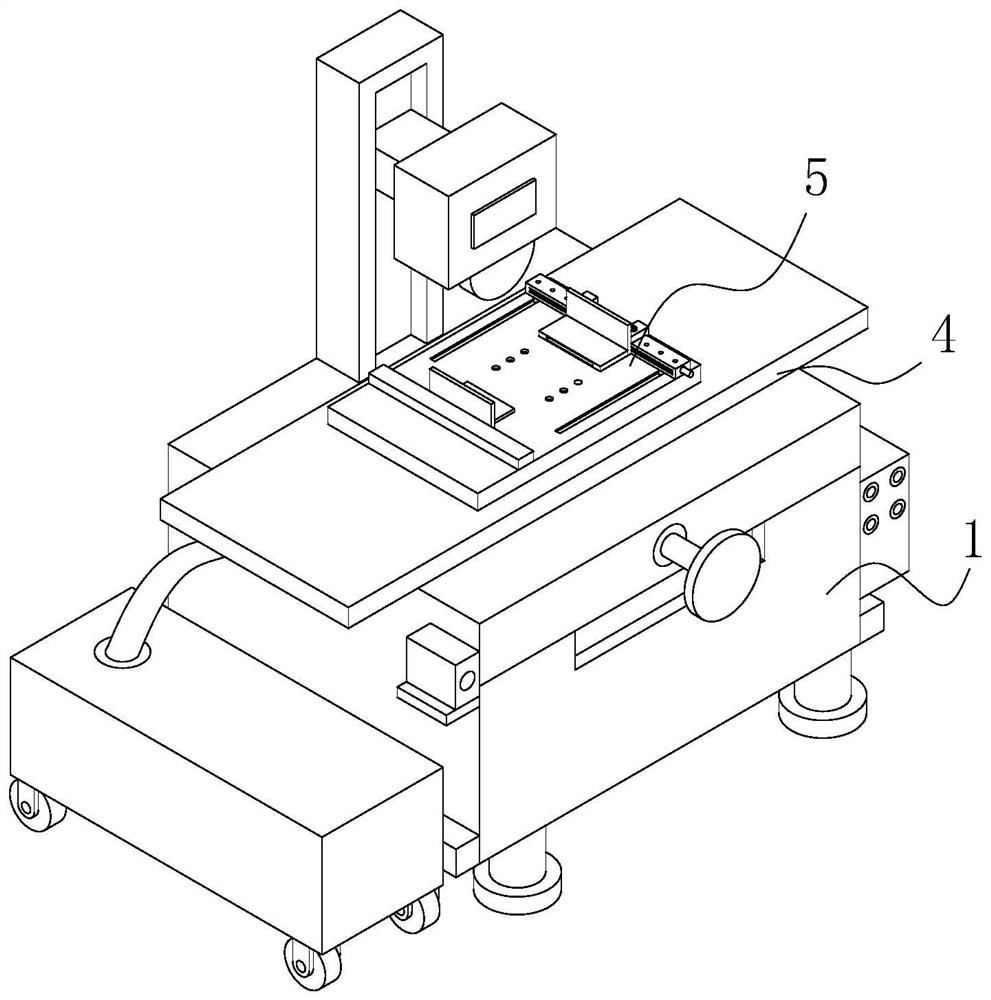 Positioning device of surface grinding machine for photo-cured ceramic slurry precision forming of and using method thereof