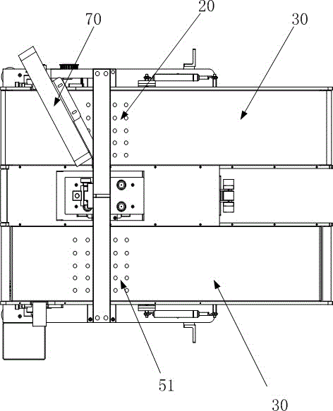 Wine box facial tissue automatic positioning and forming machine as well as automatic positioning and adjusting method