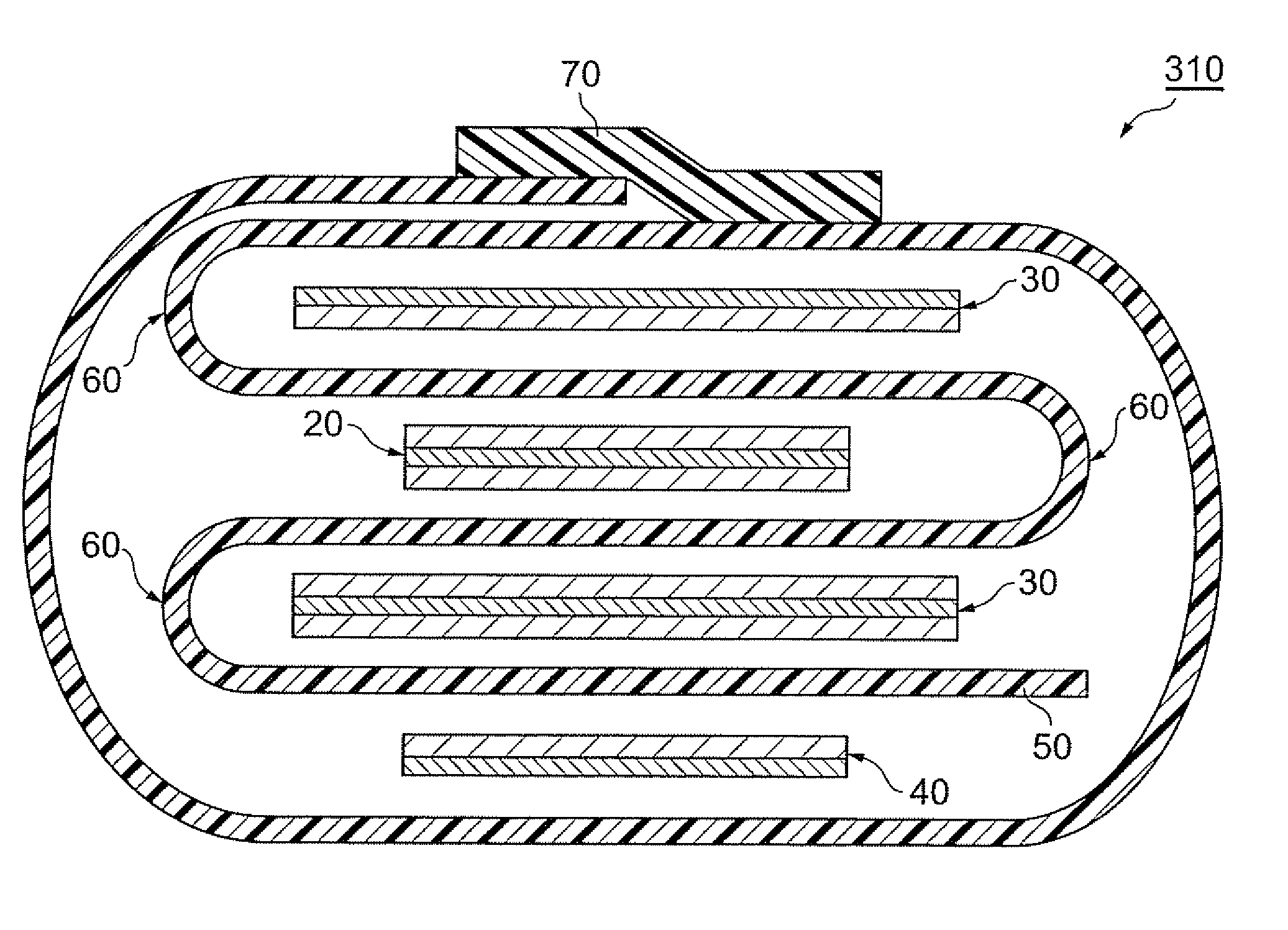 Electrochemical device and production method thereof