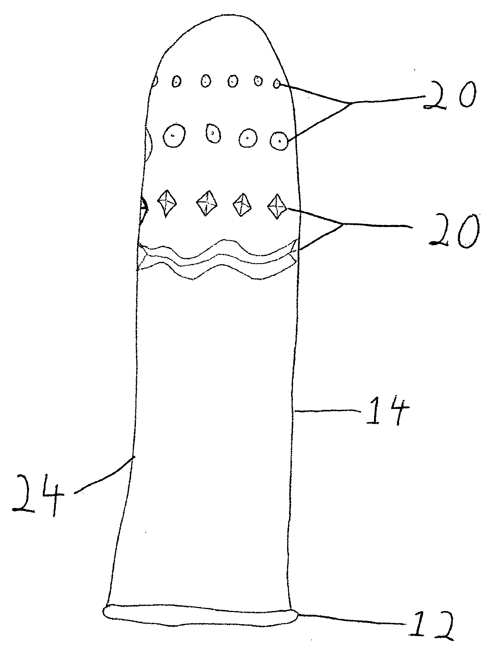 Two layered condom