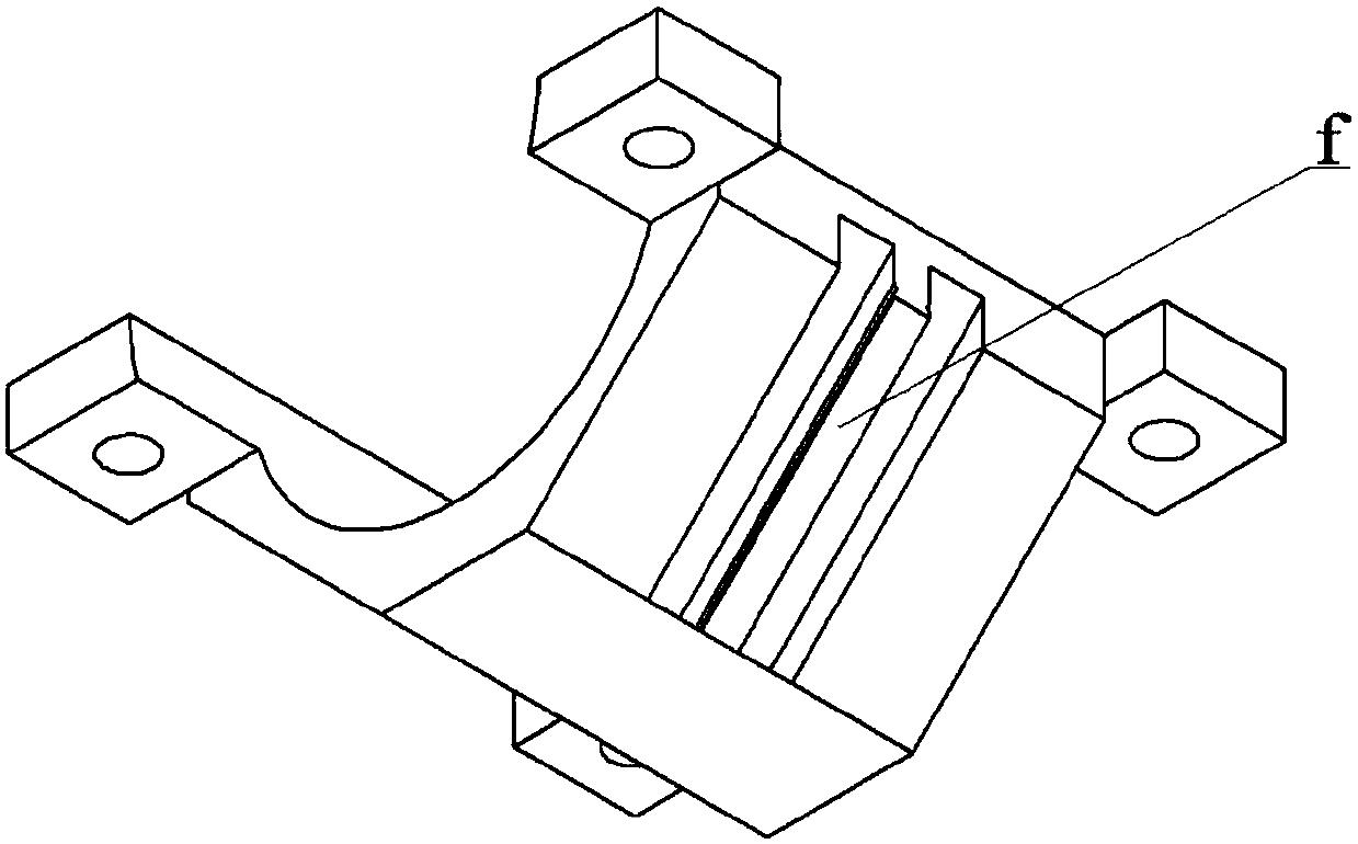 A magneto-rheological damping pipe clamp