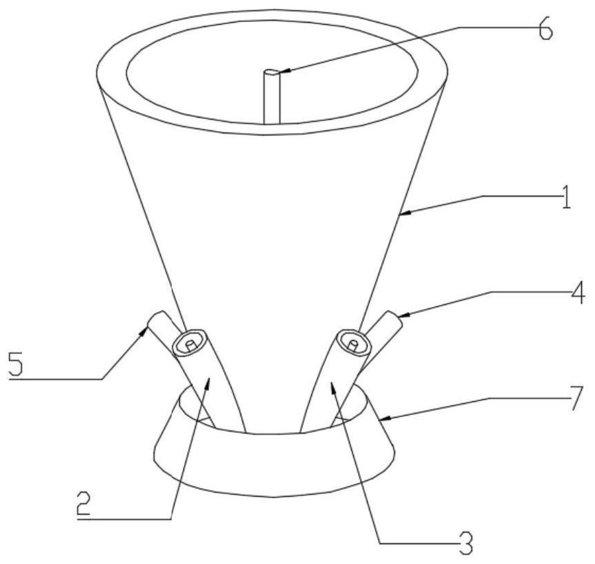 Preparation device and preparation method for titanium alloy composite material