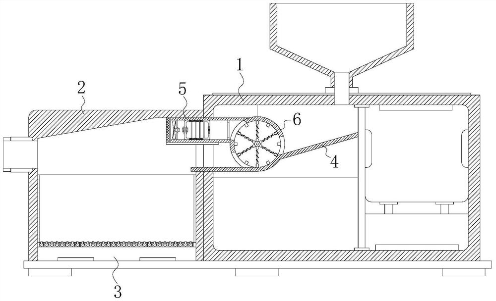 A biomass energy-saving and environment-friendly combustion furnace