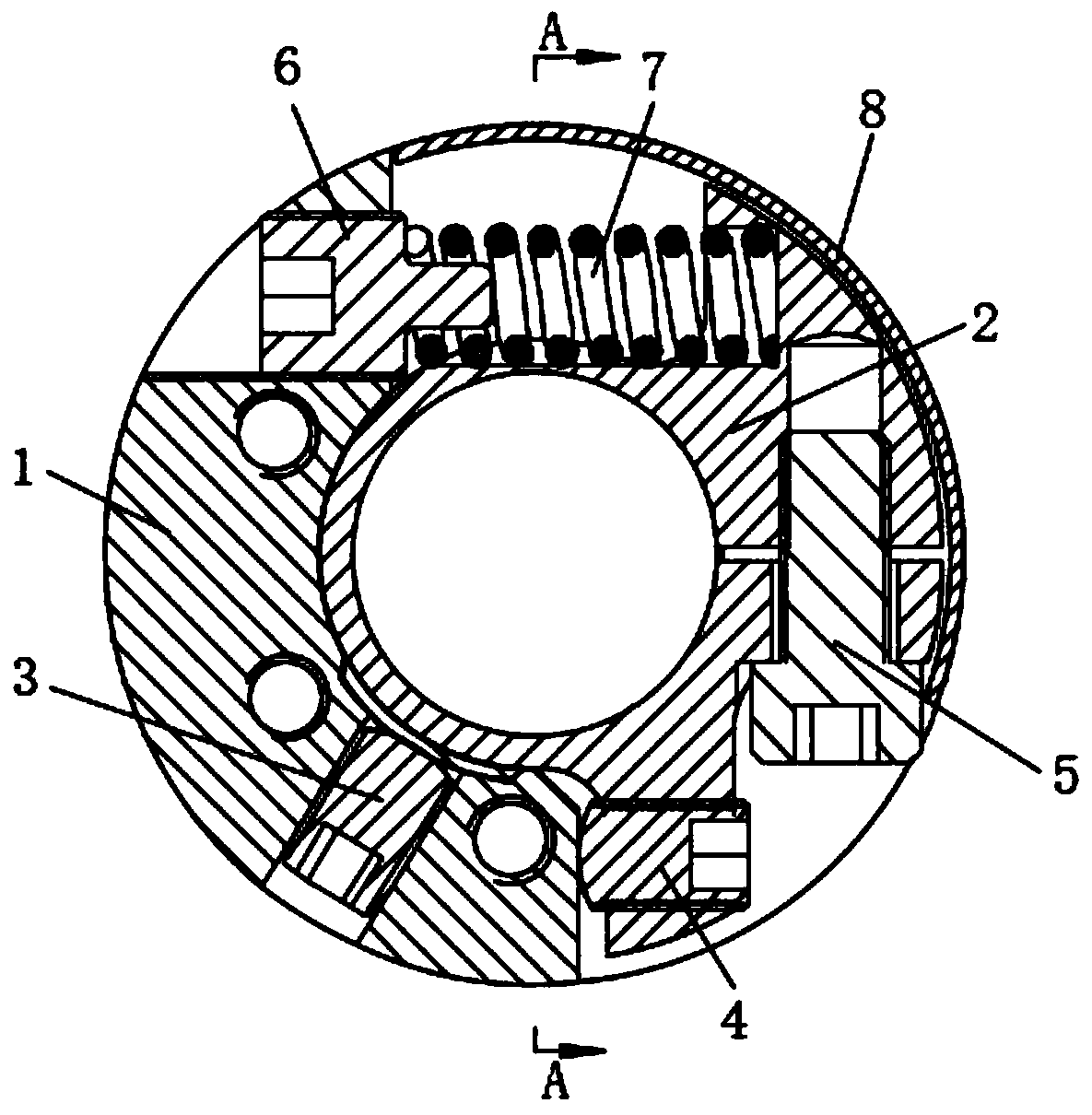 High-precision X-direction fine adjustment device for die cutting tool