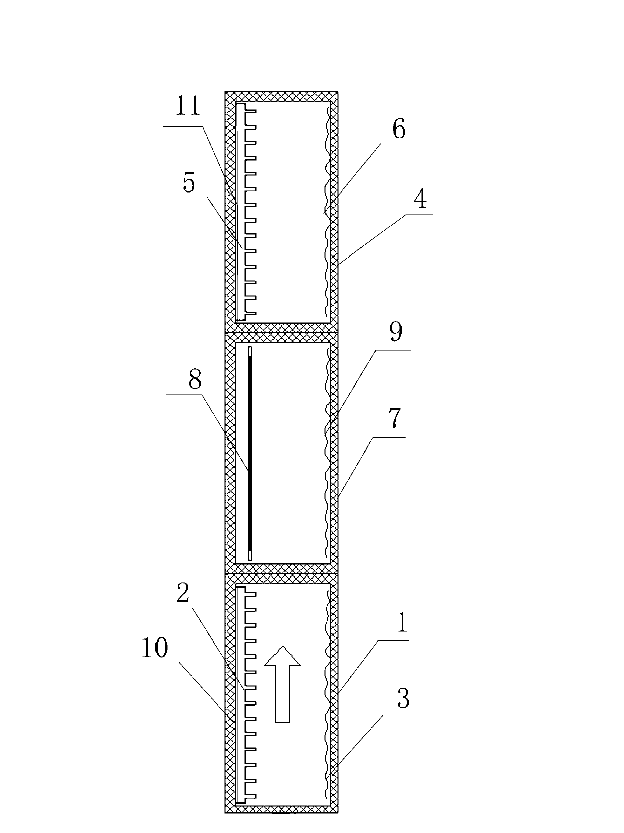 Energy-saving drier with jet flow system, infrared system and jet flow system