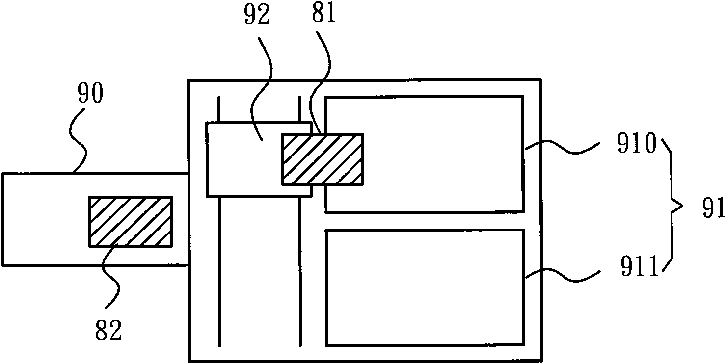 Production line diverging conveying framework and traverse conveyer belt platform thereof