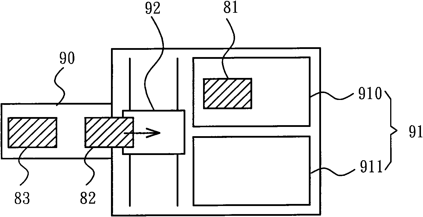 Production line diverging conveying framework and traverse conveyer belt platform thereof