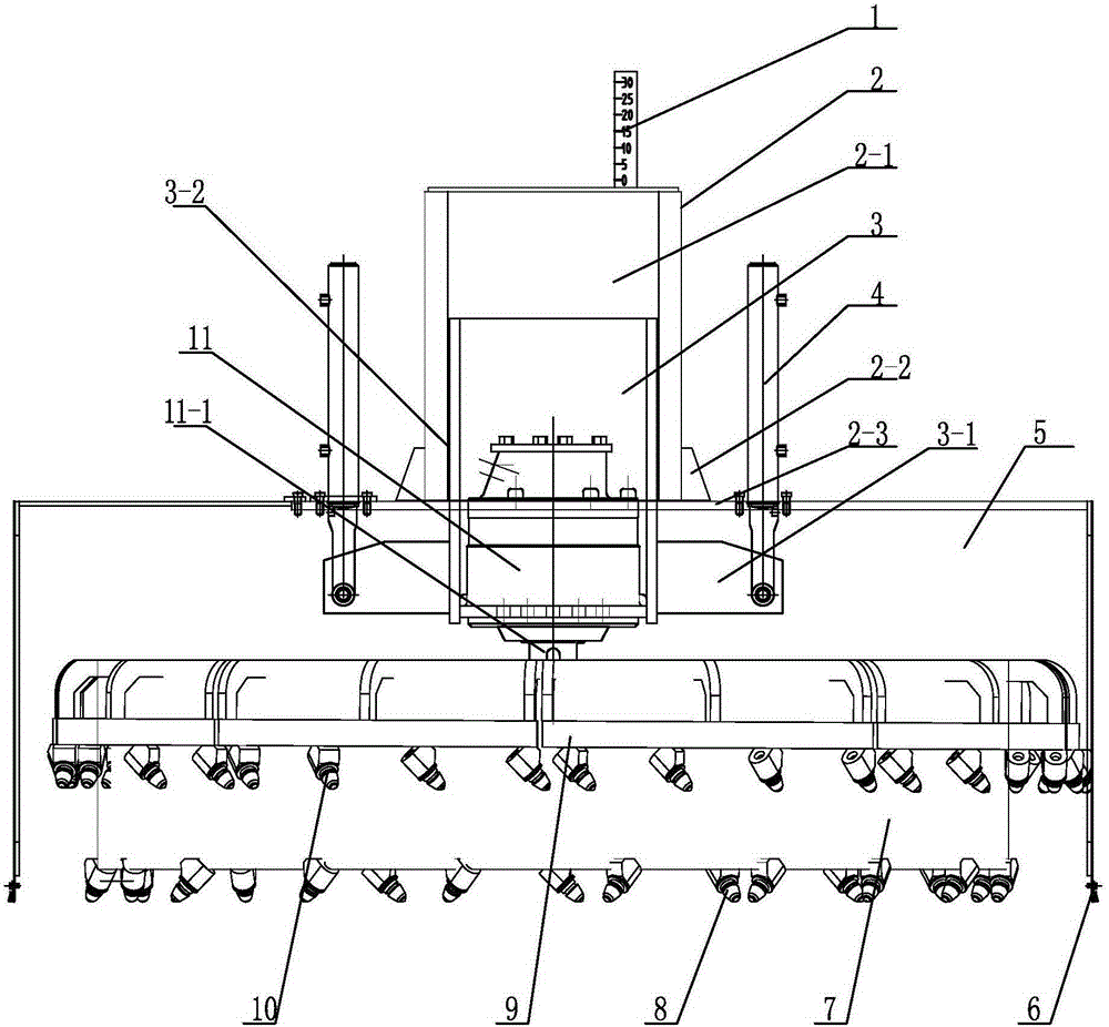 Manhole cover planning-milling device