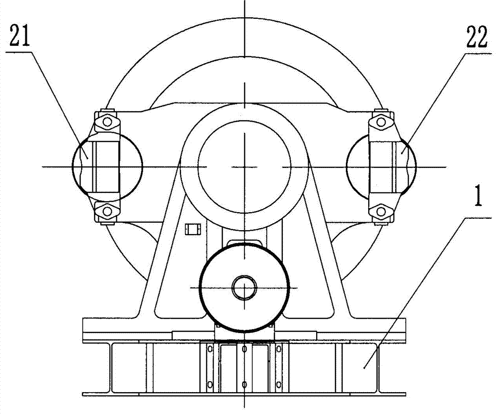 Inner rotor permanent magnet synchronous traction machine