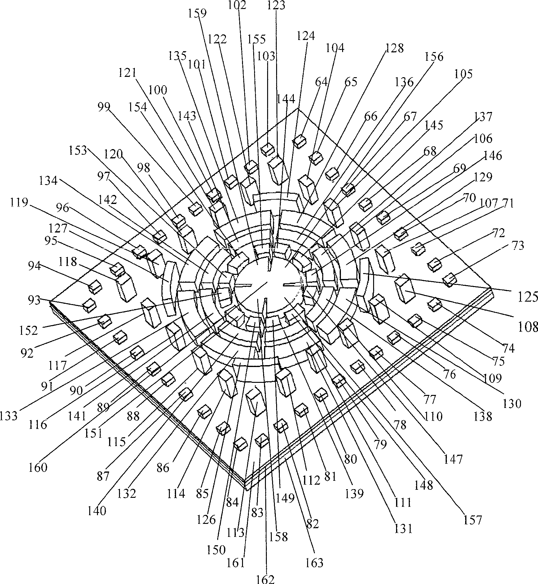 Diamagnetic suspension rotor electrostatic driving micro-gyroscope