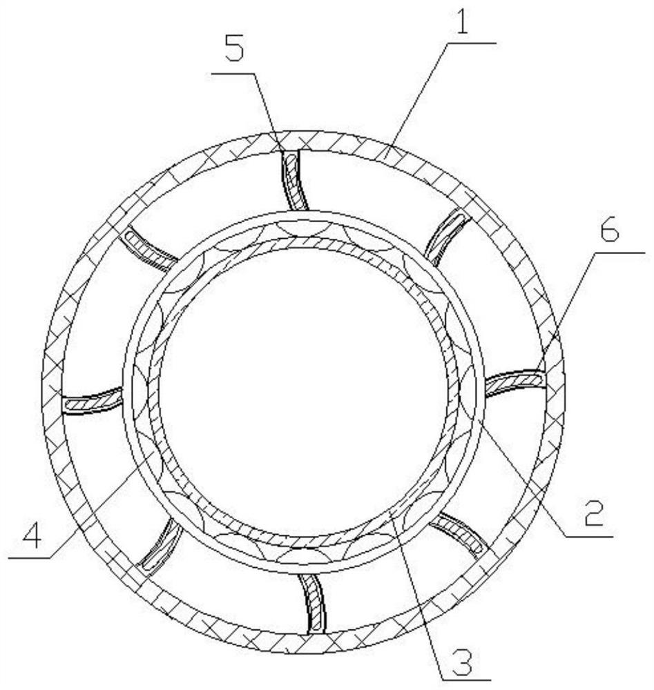 Impact-resistant tensile power protection pipe and preparation method thereof