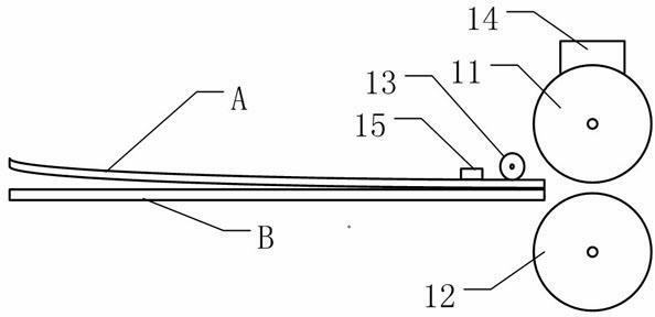 Position guiding compaction device for rolling mill