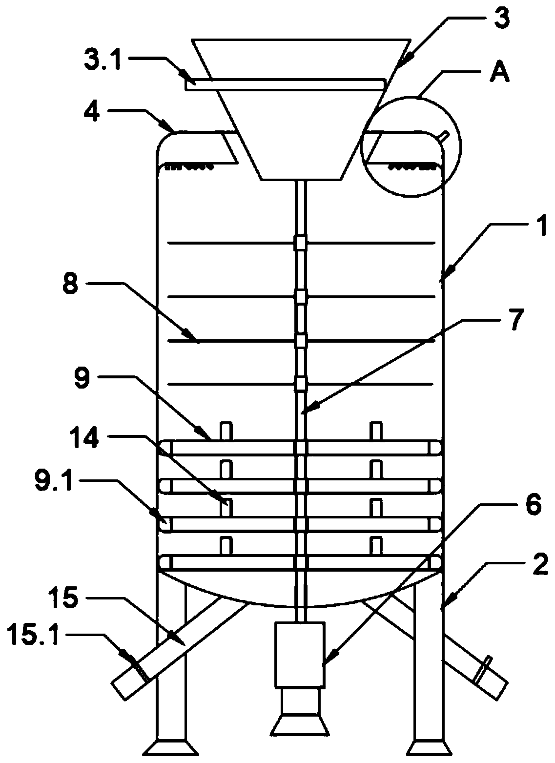 Fertilizer premixing device