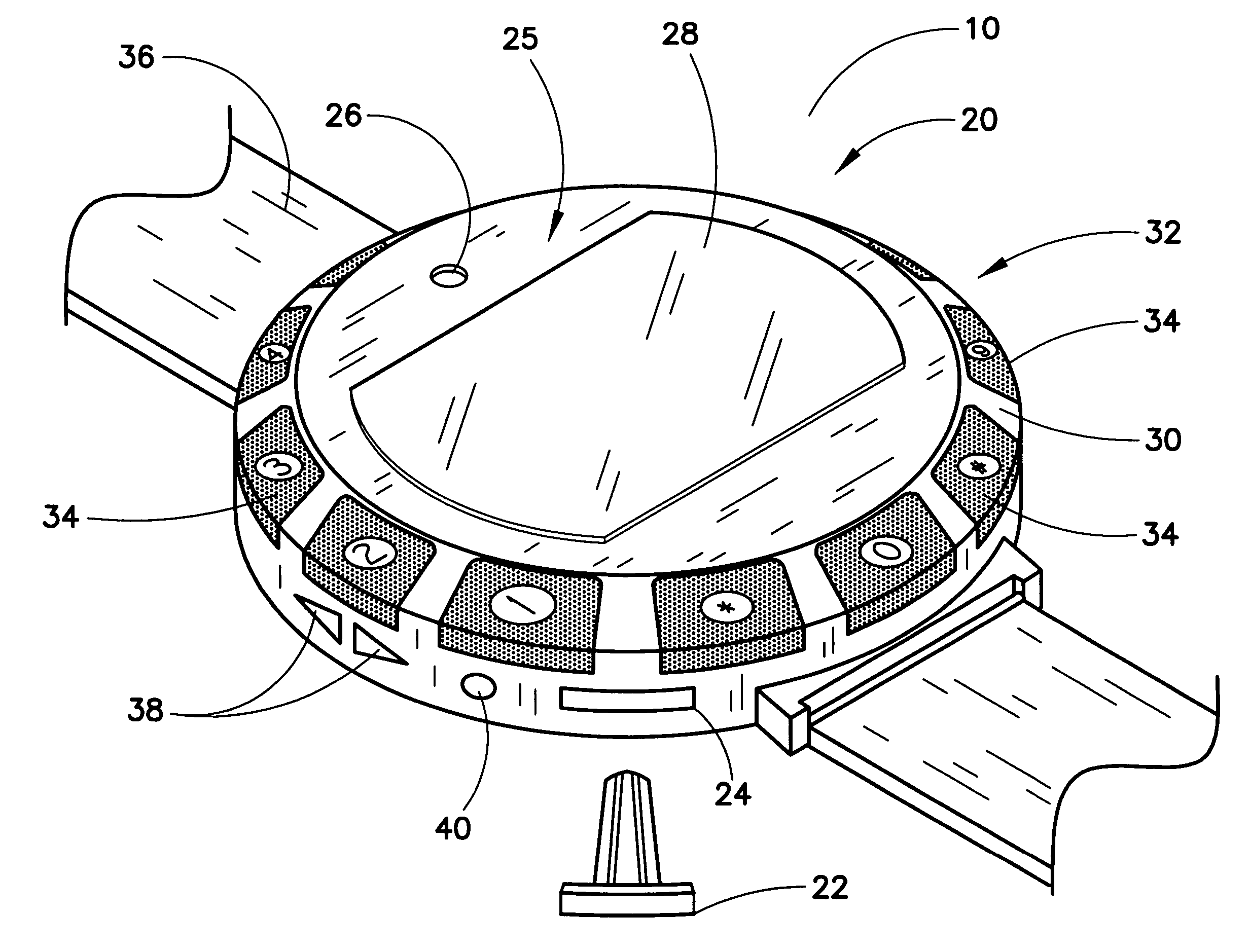 Portable communications device