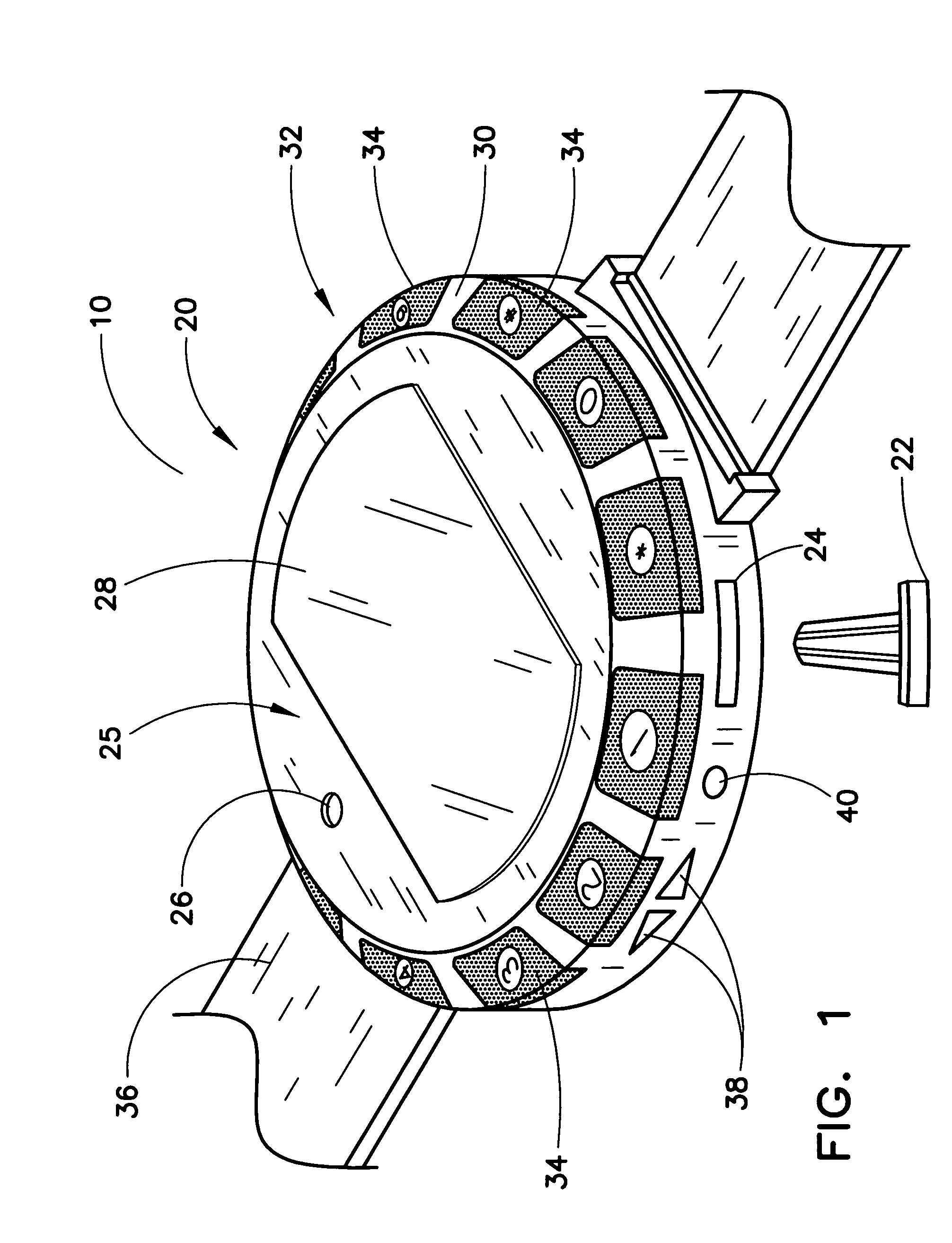 Portable communications device