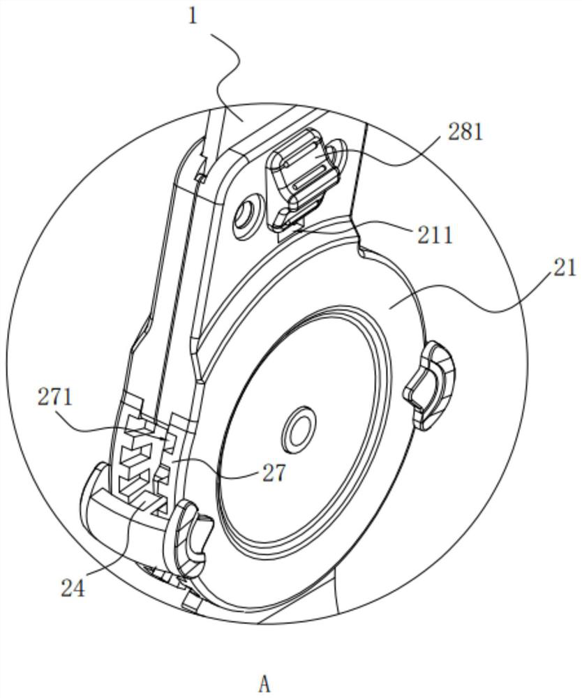 Knee fixing brace