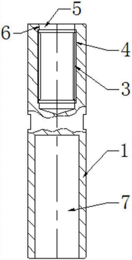 Straight-grid spring contact finger connector