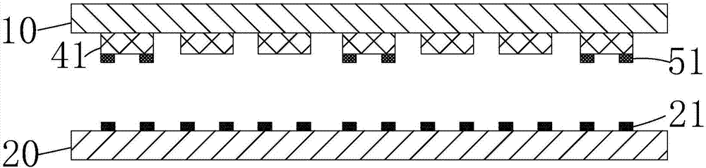 Manufacturing method for color micro-light-emitting diode array substrate