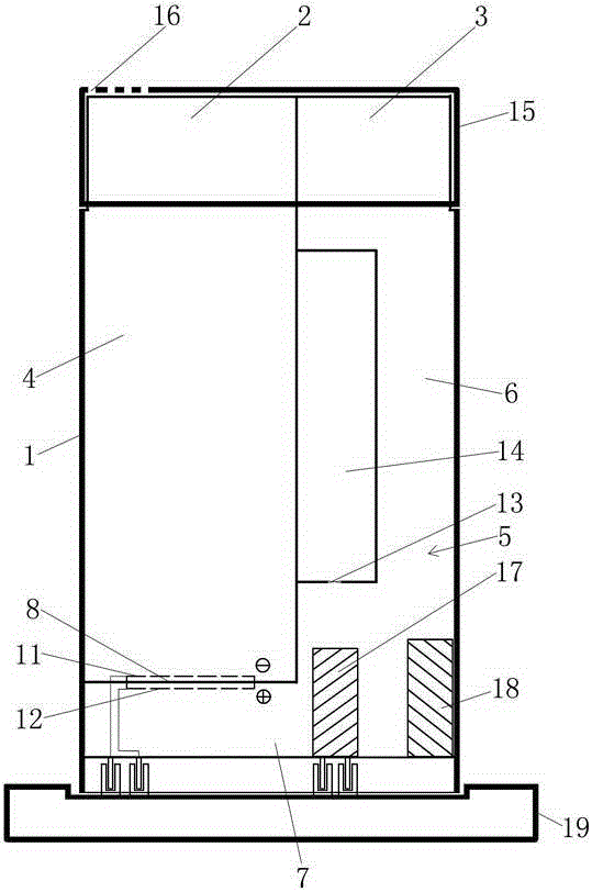 Integrated manufacturing apparatus for hydrogen-enriched water