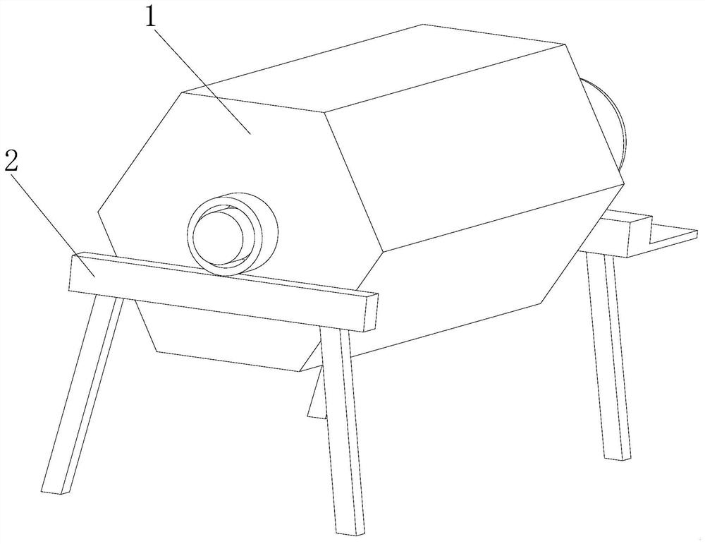 A polishing device for metal processing