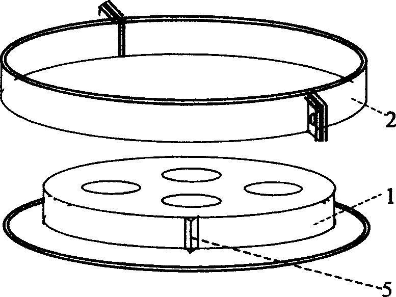 Tester and testing method for cement-base material cracking and contracting characleristics