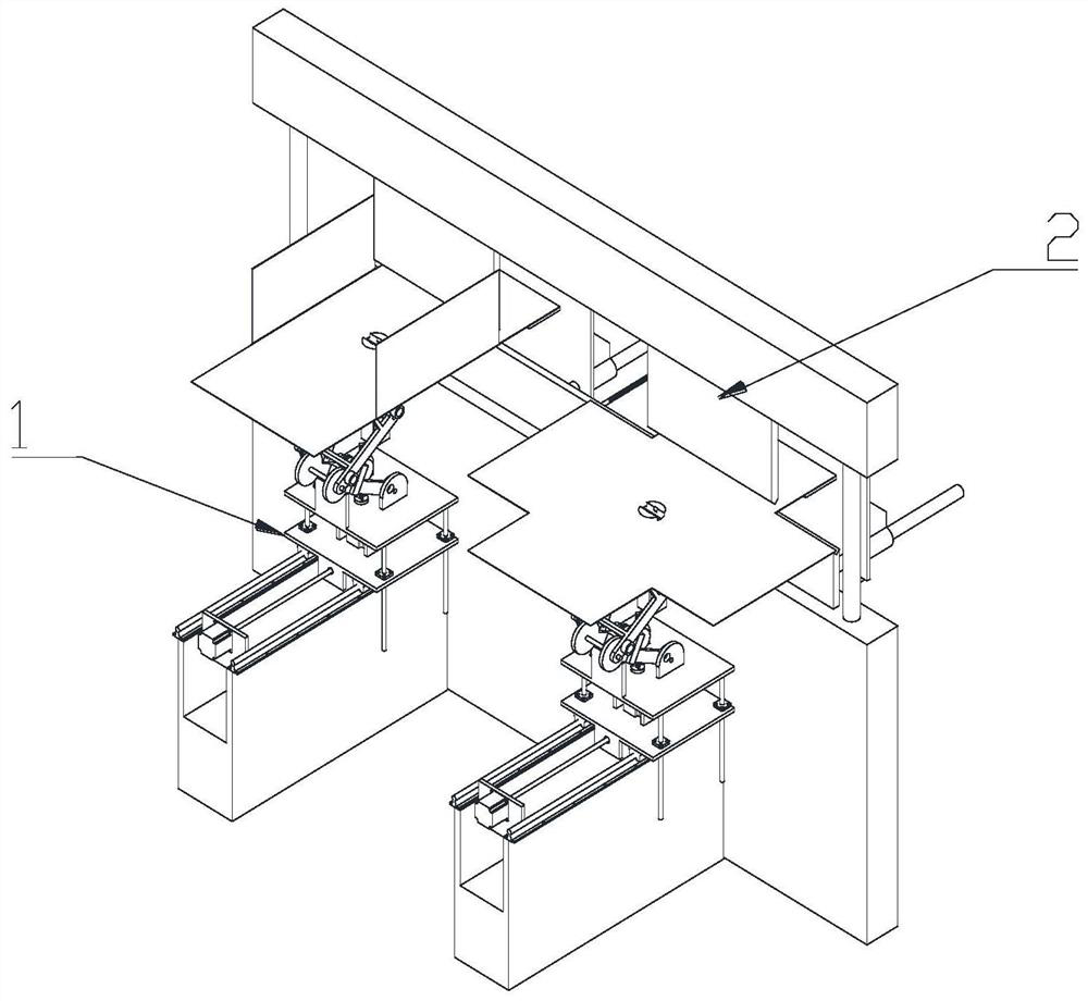 Water tank manufacturing method and equipment used for stainless steel cabinet production