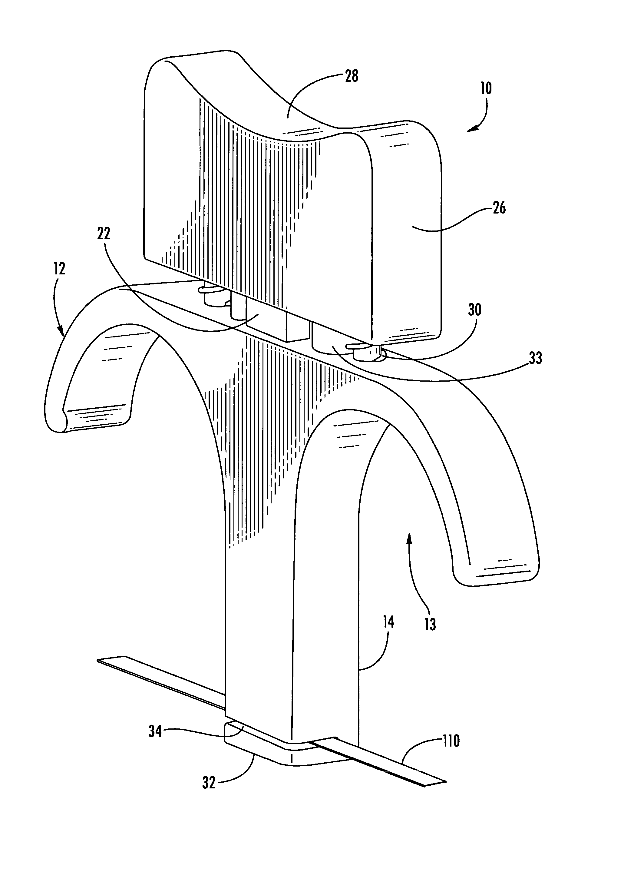 Optical fiber ribbon splitting tool