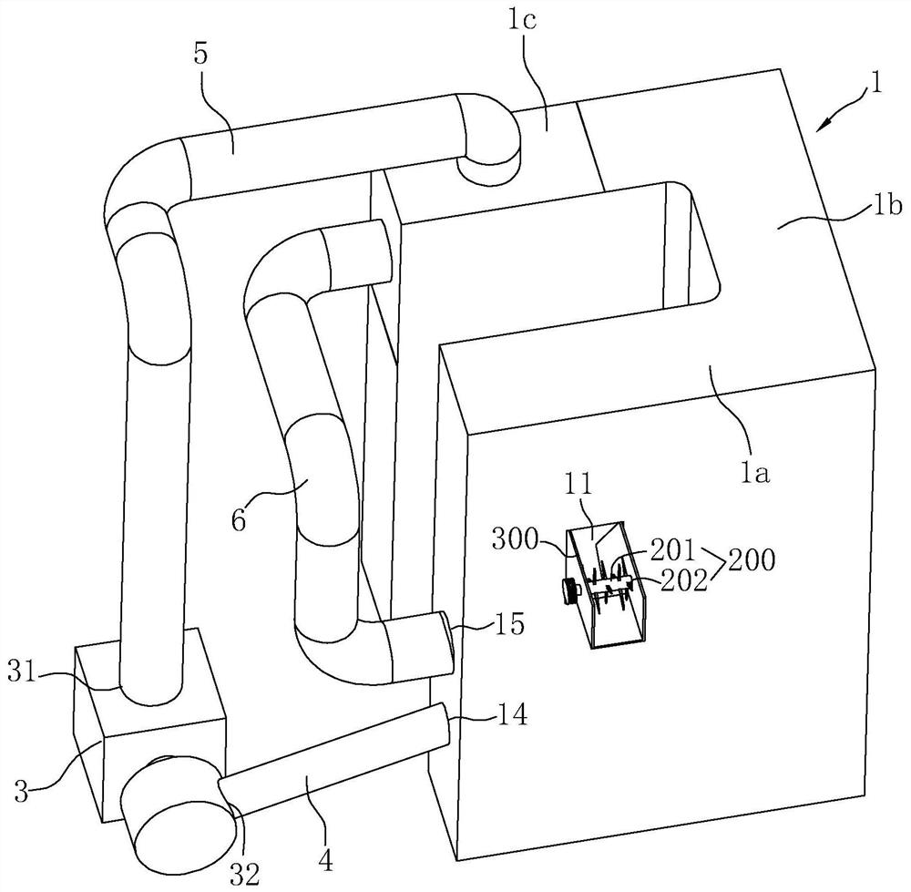 Garbage air separation system