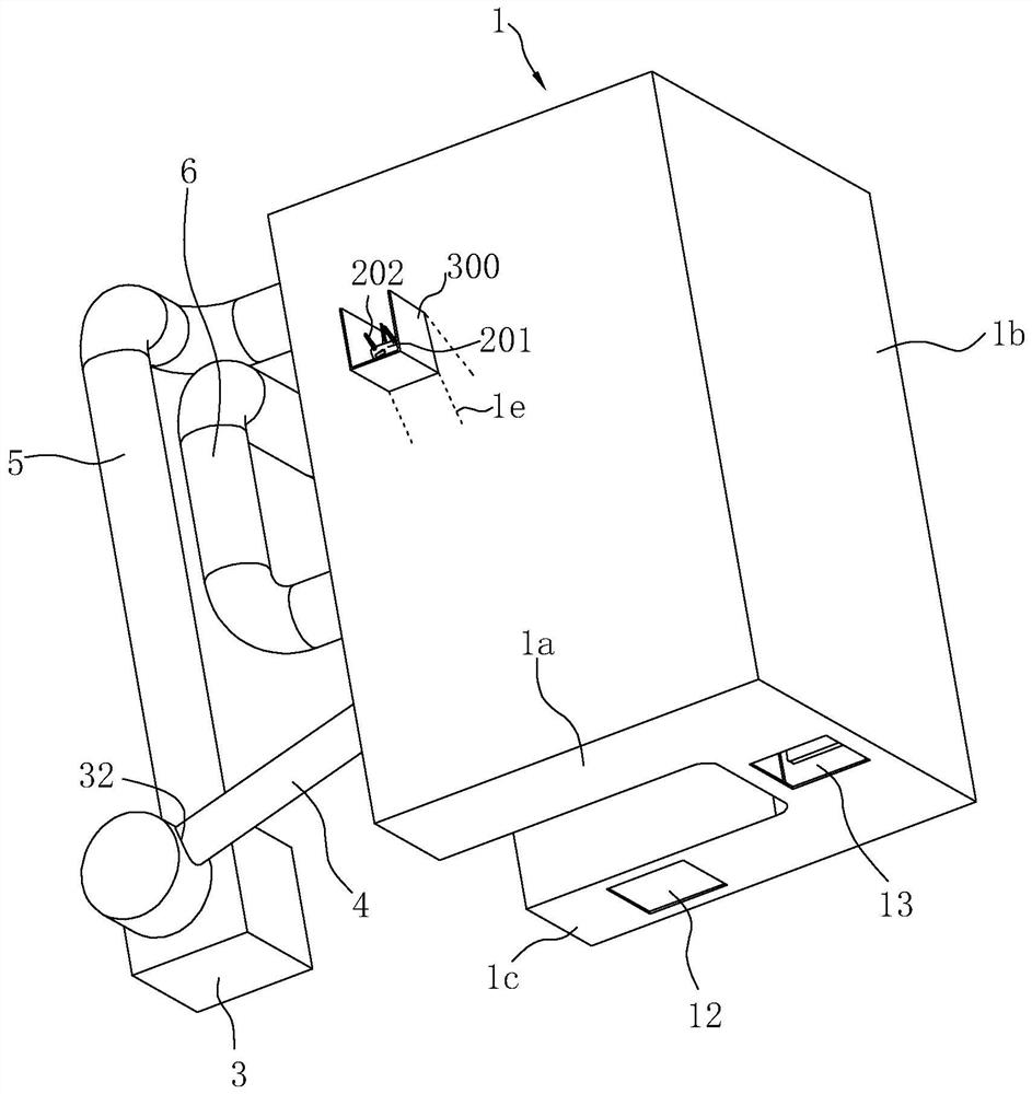 Garbage air separation system