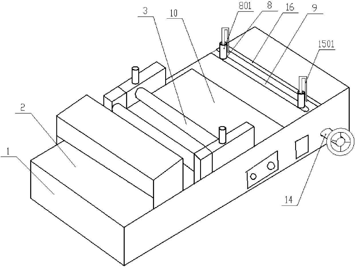 Glue pressing equipment