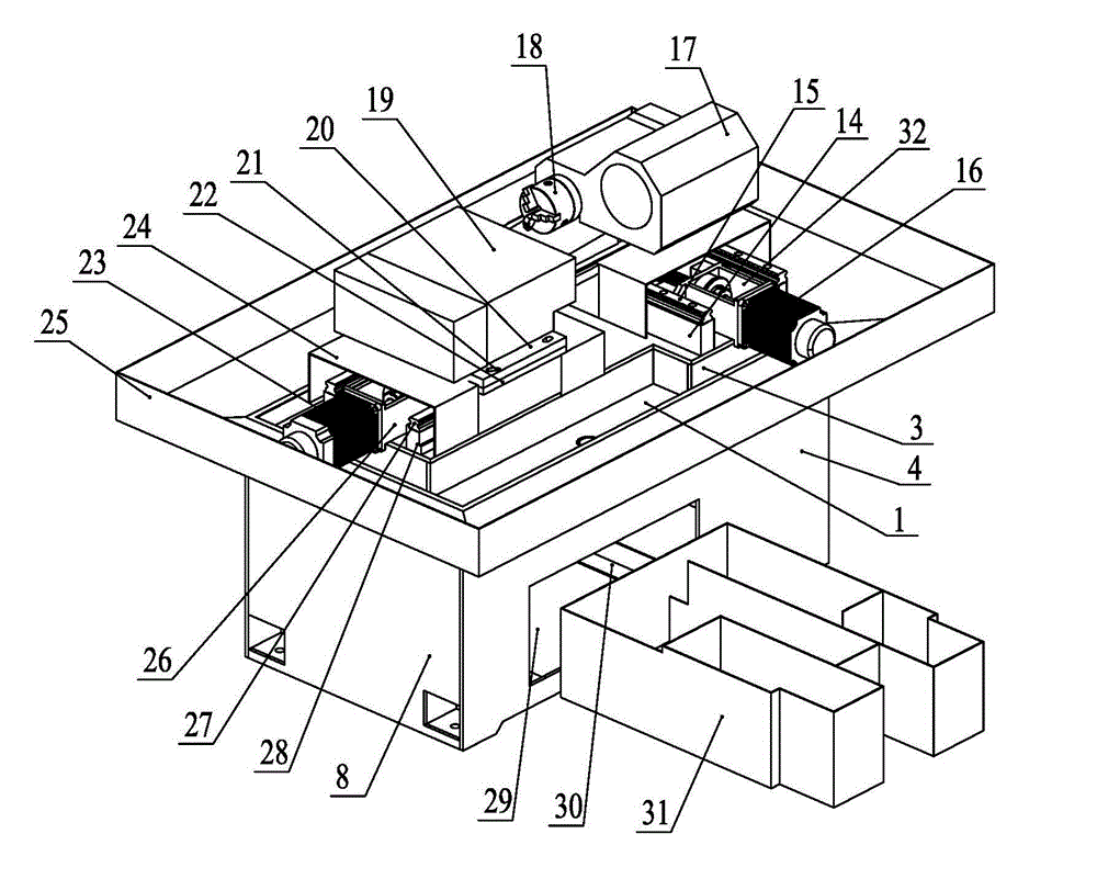 High-speed internal grinding machine