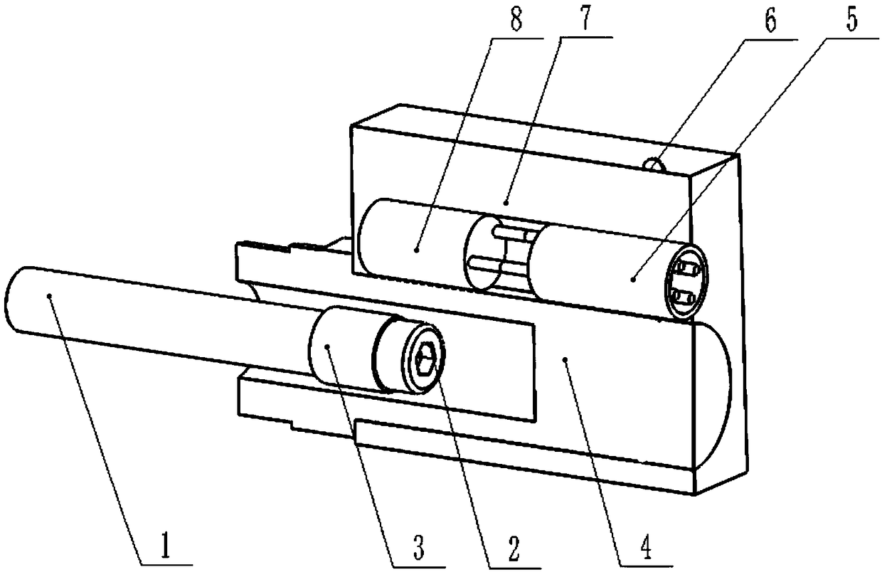 Magnetic spring induction type reciprocating motion counter